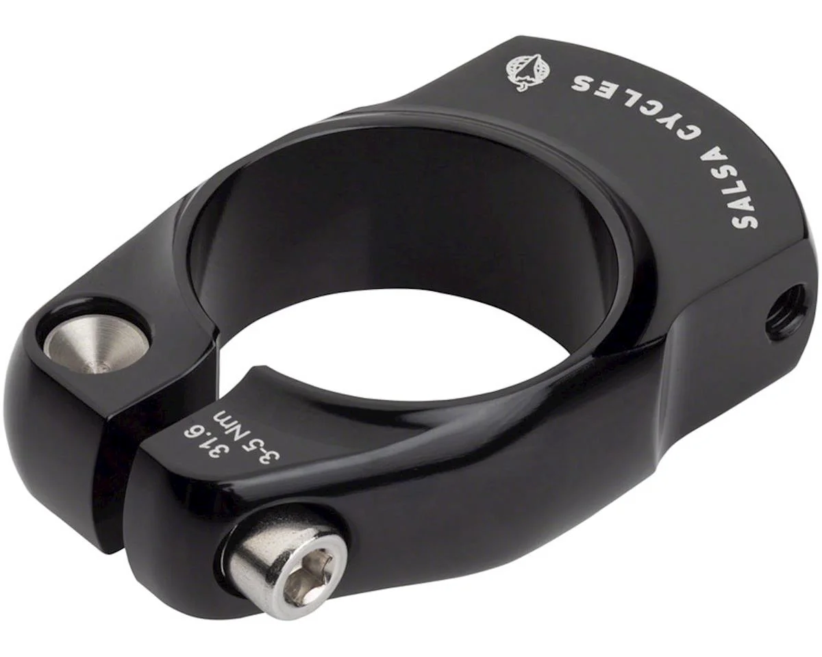 Salsa Post-Lock Rack Mount (Black) (31.6mm) - view 2